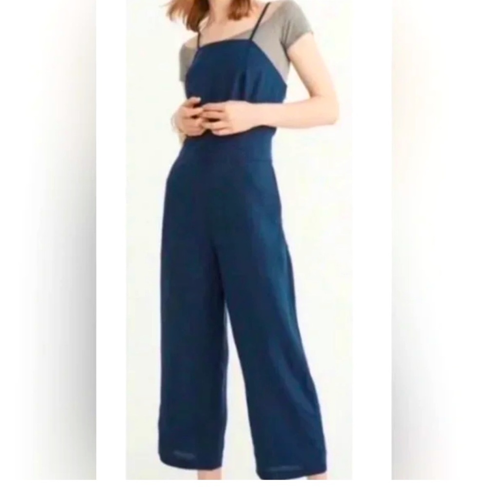Abercrombie and Fitch cropped wide leg jumpsuit